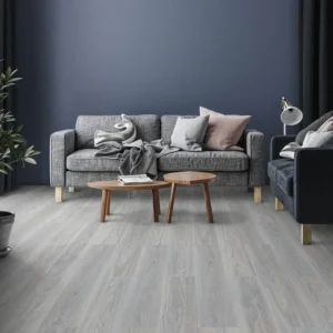 Piso Vinílico SPC Grey Claro – 5mm – Línea Acuario, Precio: