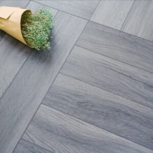 Piso Vinílico SPC Grey Oscuro – 5mm – Línea Acuario, Precio: