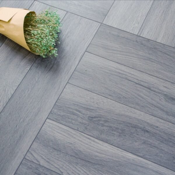 Piso Vinílico SPC Grey Oscuro – 5mm – Línea Acuario, Precio: